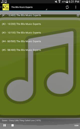 1980s Music Radio Stations screenshot 4