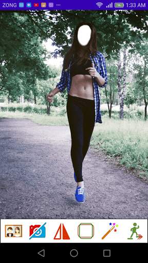 Women Sportwear Photo Montage screenshot 4