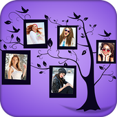 Tree Collage Photo Maker आइकन