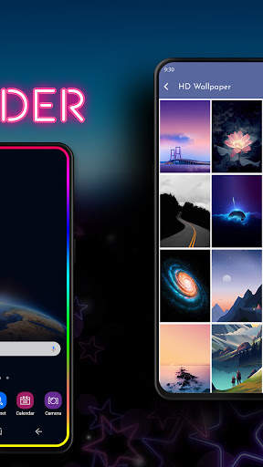 Phone Screen Edge Border Light Live Wallpaper screenshot 2