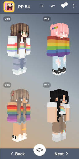 Rainbow Skins Minecraft screenshot 4