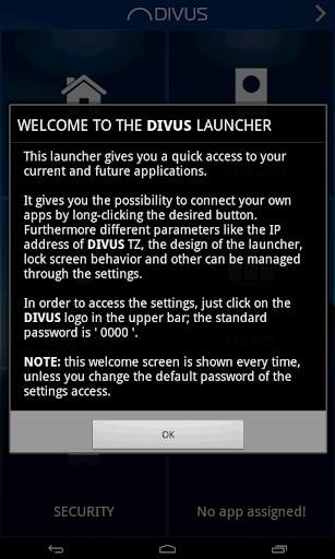 DIVUS LAUNCHER screenshot 1