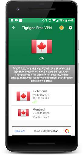 Tigrigna Free VPN screenshot 3