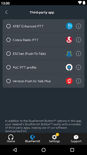 BlueParrott App screenshot 6