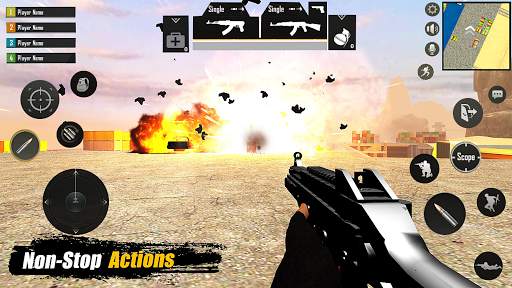 Player Battleground Survival Offline Shooting Game screenshot 4