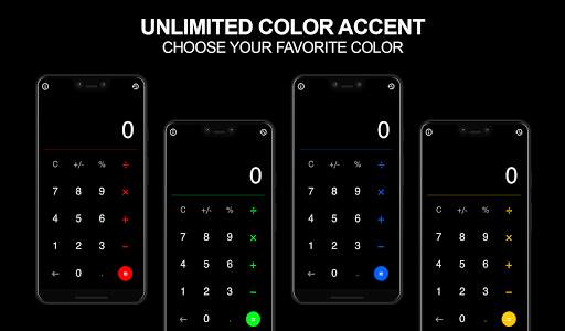 AMOLED Calculator screenshot 2