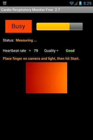 CardioRespiratory Monitor Free screenshot 3