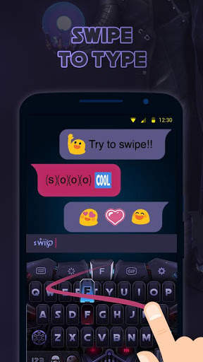Space Keyboard Theme screenshot 4