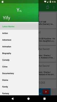 Browser for YIFY screenshot 1