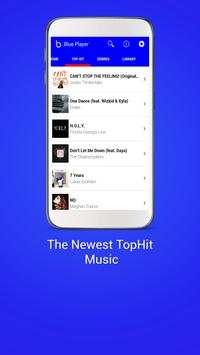 Blue Player for Mp3 Music screenshot 4