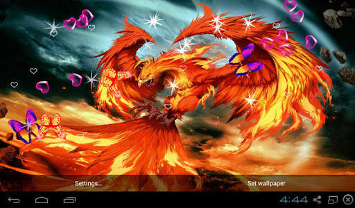 Phoenix Live Wallpaper screenshot 2
