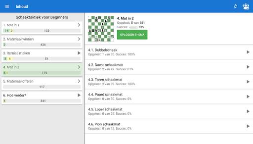 Schaaktaktiek voor Beginners screenshot 8