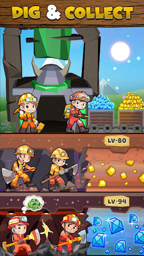 Idle Miner Gold Clicker Games screenshot 5