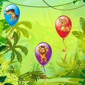 Pop Balloon  Animal Game icon