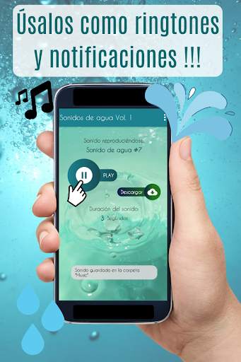 Sonidos de Agua, tonos y ringtones gratis screenshot 3