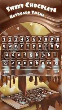 Sweet Chocolate Keyboard Theme screenshot 4