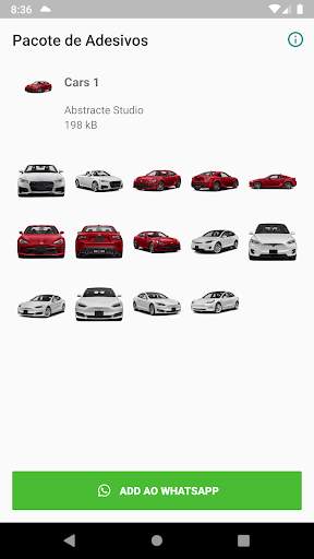 Cars Stickers screenshot 2