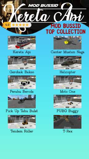 Mod Bussid Kereta Api screenshot 2