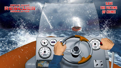Drive Boat Rescuer Simulator screenshot 1
