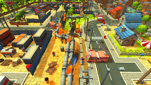 Firefighter Simulator - Rescue Games 3D screenshot 5