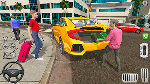 Games 2023 - Taxi Driving 3D screenshot 1