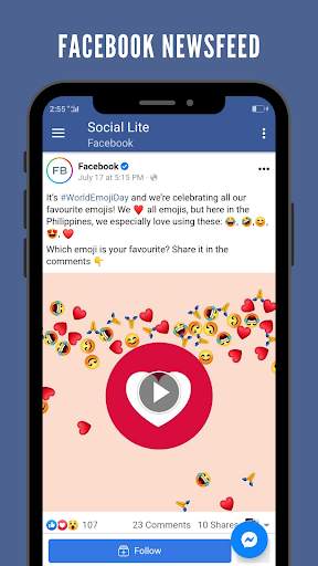 Social Lite for Facebook, Instagram & Twitter screenshot 3
