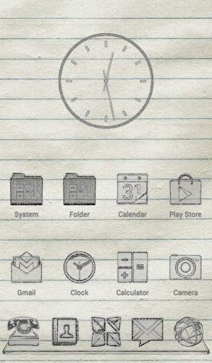 Next Launcher 3D Theme Cartoon screenshot 1