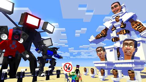 TVMan MOD Minecraft Skibidi screenshot 3
