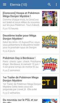 Actualités Pokémon screenshot 3