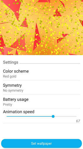 Jelly Kaleidoscope Live Wallpaper screenshot 3