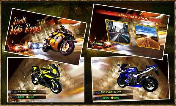 Death Moto Racing 3D screenshot 2