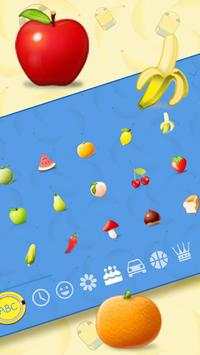 Yellow Cartoon Keyboard Theme (FREE) screenshot 3