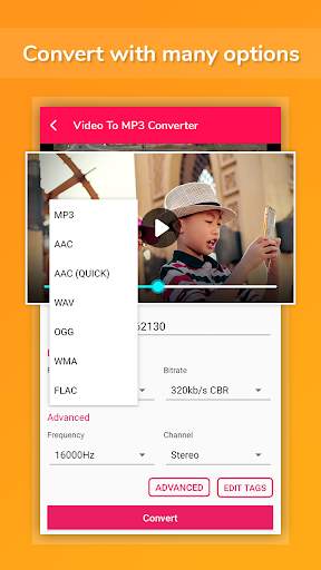 Video to mp3, Cutter, Merge screenshot 2