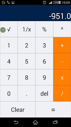 Calculator Mini Free स्क्रीनशॉट 2