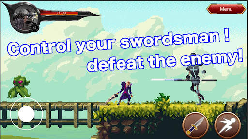 Dark Sword Fantasy - 2D Game screenshot 1