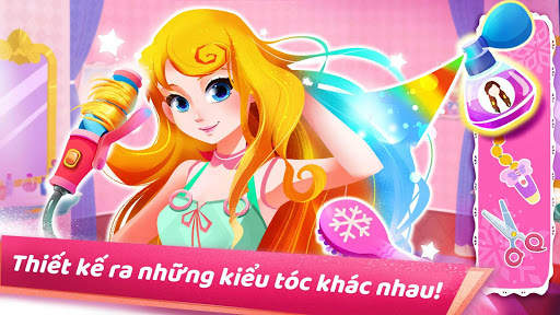 Gấu Trúc Nhỏ: Salon Công Chúa screenshot 3