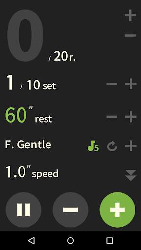 Voice Workout Rep Counter Free screenshot 2