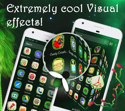 FireFly Launcher Theme скриншот 3