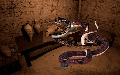 Angry Anaconda vs wild Snakes screenshot 2