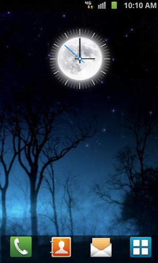 Moon Clock Live Wallpaper screenshot 8