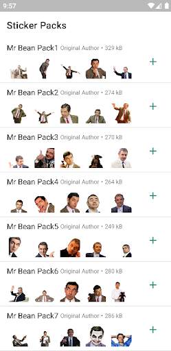 Mr Bean Stickers for Whatsapp screenshot 1