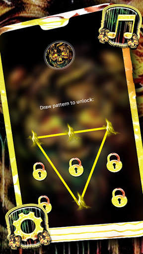 Skull Melt Launcher Theme screenshot 4