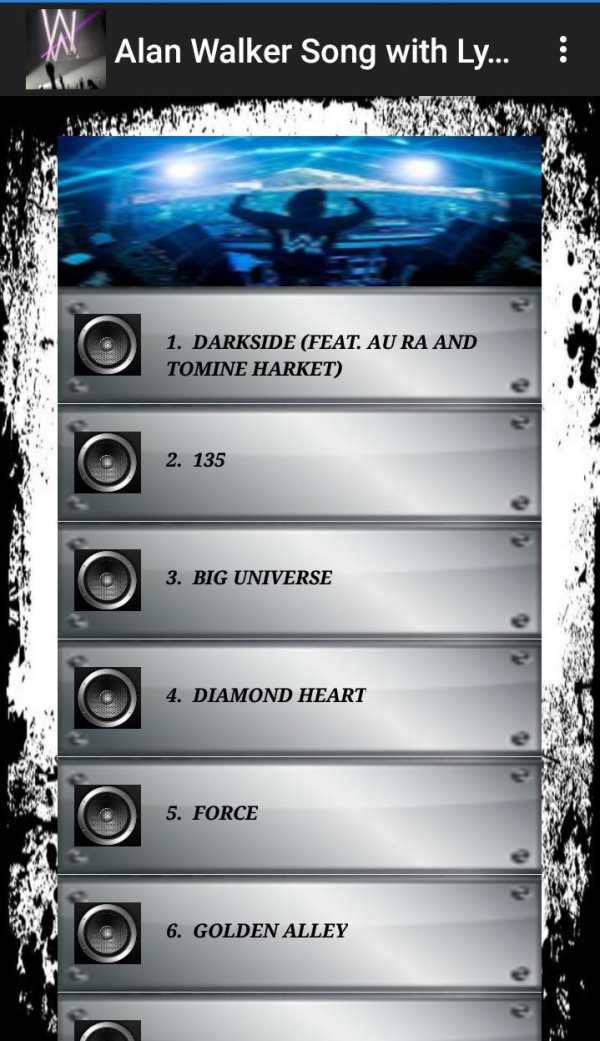 Alan Walker Best compilation With Lyric (Offline) screenshot 1