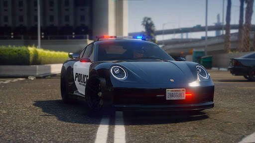 Mengemudi mobil polisi screenshot 6