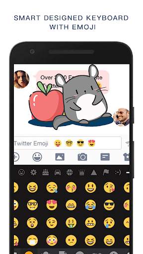 Smart Designed Keyboard with Emoji screenshot 3
