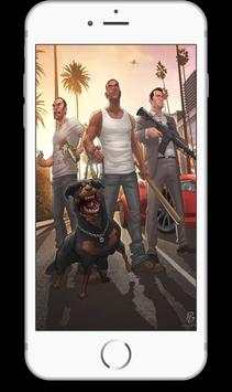 Art GTA 5 wallpaper HD screenshot 3