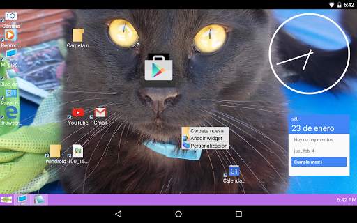 Windroid Launcher (antiguo) screenshot 10