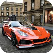 Parking Corvette ZR1 - City Car Driving 1.0