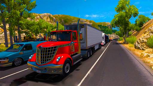 3D Truck Traffic Simulator Real screenshot 4