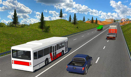 Racing In Bus 3D screenshot 9